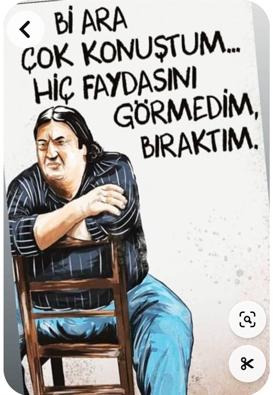 Dudo Meyhane duvar yazısı: Bi ara çok konuştum, hiç faydasını görmedim, bıraktım
